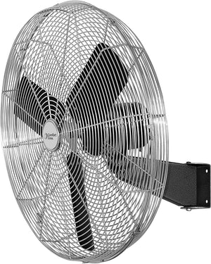 Comfort Zone 30" 2-Speed Oscillating Industrial Wall Fan
