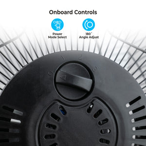 Comfort Zone 9" 3-Speed Desk Fan