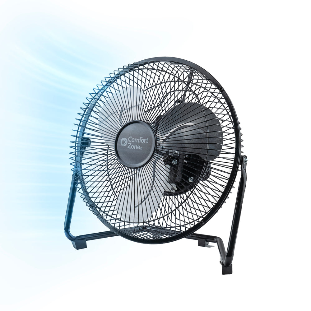 Comfort Zone 9" 3-Speed Desk Fan