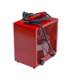 Comfort Zone Portable Fan-Forced Industrial Space Heater in Red