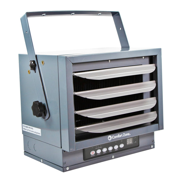 Comfort Zone Digital Fan-Forced 6,000-Watt Ceiling Mount Heater with R – Comfort  Zone, Mr. Brands, LLC.