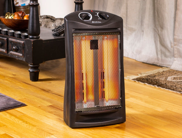 Comfort Zone Fan-Assisted Tower Radiant Quartz Heater in Black – Comfort  Zone, Mr. Brands, LLC.