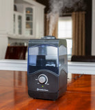 Comfort Zone Personal Portable Ultrasonic Aromatherapy Humidifier in Black