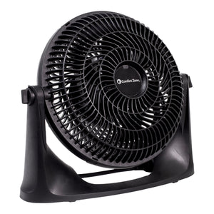 Comfort Zone 9" 3-Speed Powr Curve Desk Fan
