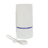 Comfort Zone Portable Cool Mist Ultrasonic Humidifier with Remote in White