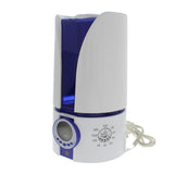 Comfort Zone Portable Cool Mist Ultrasonic Humidifier with Remote in White