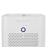 Comfort Zone Desktop True HEPA Air Purifier in White
