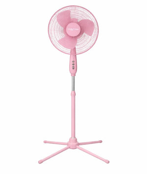 Comfort Zone 16" 3-Speed Adjustable Oscillating Pedestal Fan
