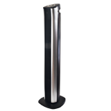 Comfort Zone 42" 4-Speed Oscillating Tower Fan with Remote in Black