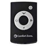 Comfort Zone 42" 4-Speed Oscillating Tower Fan with Remote in Black