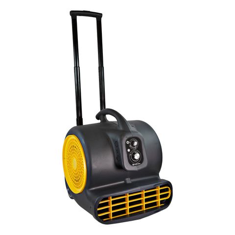 Dryser Air Mover Carpet Dryer 3 Speed 1 HP Industrial Floor Fan - Orange Stackable Carpet Drying Fan Floor Blower