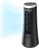 Comfort Zone 12" Oscillating Desktop Tower Fan with Electronic Touch Switches