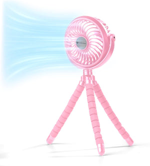 Comfort Zone 4" Flexible Tri-Pod Stroller Fan