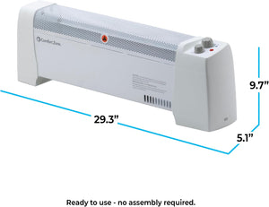 Comfort Zone Convection Baseboard Heater