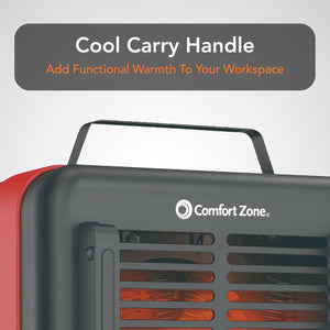 Comfort Zone Milkhouse Style Utility Space Heater with Thermostat