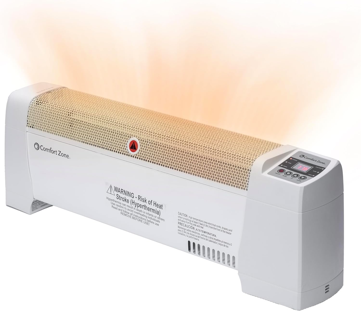 Comfort Zone Baseboard Convection Space Heater - Thumbnail 3