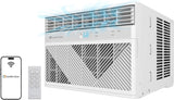 Comfort Zone 12,000-BTU Window-Mounted Smart Wi-Fi Room Air Conditioner with Remote Control
