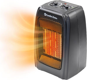 Comfort Zone Portable Desktop Ceramic Space Heater