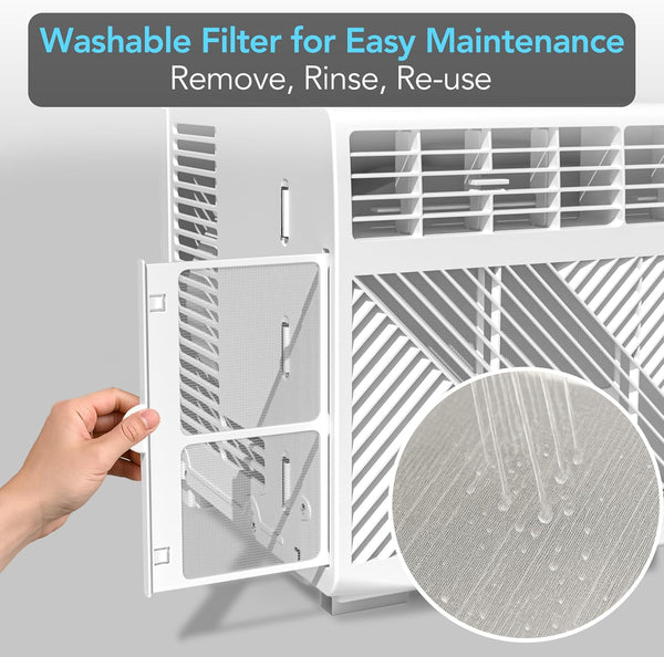Comfort Zone 5,000 BTU Window Mounted Room Air Conditioner