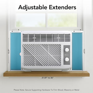 Comfort Zone 5,000 BTU Window Mounted Room Air Conditioner