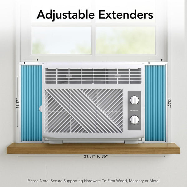 Comfort Zone 5,000 BTU Window Mounted Room Air Conditioner