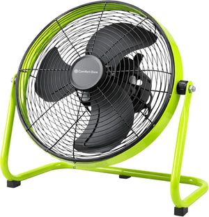 Comfort Zone 18-Inch High-Velocity Industrial Floor Fan