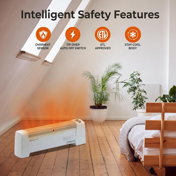 Comfort Zone Convection Baseboard Heater