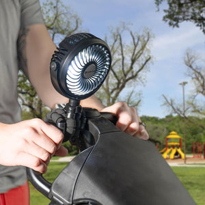 Comfort Zone 4" Flexible Tri-Pod Stroller Fan