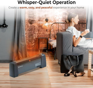 Comfort Zone Digital Convection Baseboard Heater