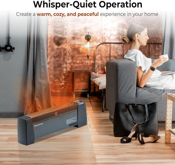 Comfort Zone Digital Convection Baseboard Heater