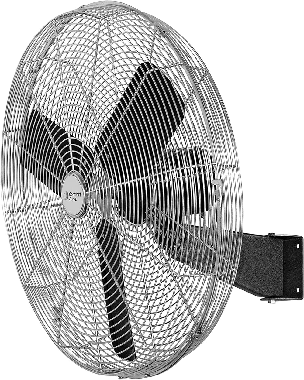 Comfort Zone 30" 2-Speed Oscillating Industrial Wall Fan
