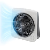 Comfort Zone 10" 3-Speed Adjustable Table Fan