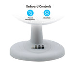 Comfort Zone 16" 3-Speed Oscillating Table Fan with Adjustable Tilt