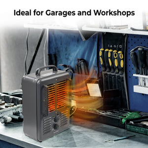 Comfort Zone 2-Prong Utility Milkhouse Heater