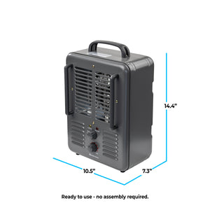 Comfort Zone 2-Prong Utility Milkhouse Heater