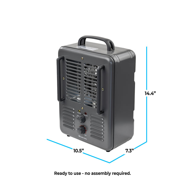 Comfort Zone 2-Prong Utility Milkhouse Heater