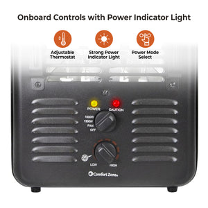 Comfort Zone 3-Prong Utility Milkhouse Heater