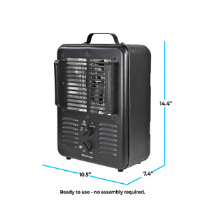 Comfort Zone 3-Prong Utility Milkhouse Heater
