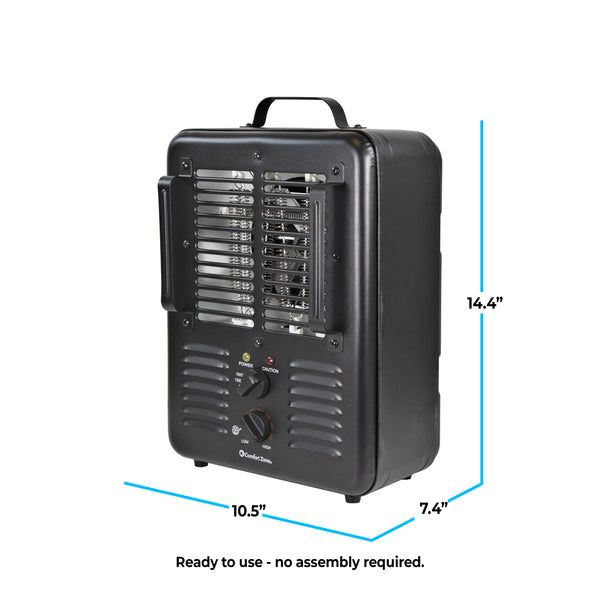 Comfort Zone 3-Prong Utility Milkhouse Heater