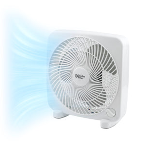 Comfort Zone 9" 2-Speed Portable Box Fan
