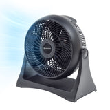 Comfort Zone 8" 3-Speed Wall-Mountable 8-High-Velocity Table Fan