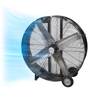 Comfort Zone 42" 3-Speed High Velocity Industrial Drum Fan