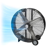 Comfort Zone 42" 3-Speed High Velocity Industrial Drum Fan