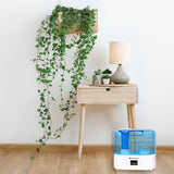 Comfort Zone Digital Ultrasonic Humidifier with Aromatherapy in White