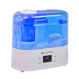 Comfort Zone Digital Ultrasonic Humidifier with Aromatherapy in White