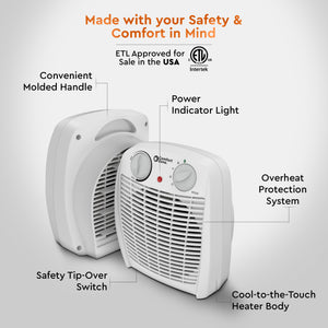 Comfort Zone Energy Save Fan-Forced Heater