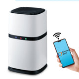 Comfort Zone Compact HEPA Air Purifier with WiFi App Control in White