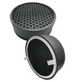 Comfort Zone HEPA Air Purifier Replacement Filter 2-Pack in Black