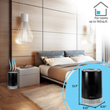 Comfort Zone HEPA Air Purifier with WiFi Control in Black
