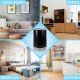 Comfort Zone HEPA Air Purifier with WiFi Control in Black